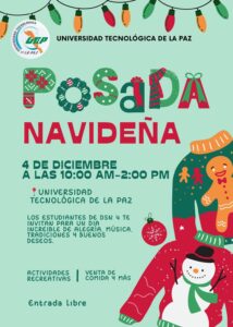 La comunidad universidad de la UTLP celebró la Posada navideña 2024