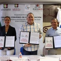 Se firma Convenio de Colaboración con el Instituto de Capacitación para los Trabajadores del Estado de Baja California Sur