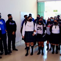 El día 3 de marzo tuvimos la visita de alumnos de sexto semestre del CONALEP La Paz